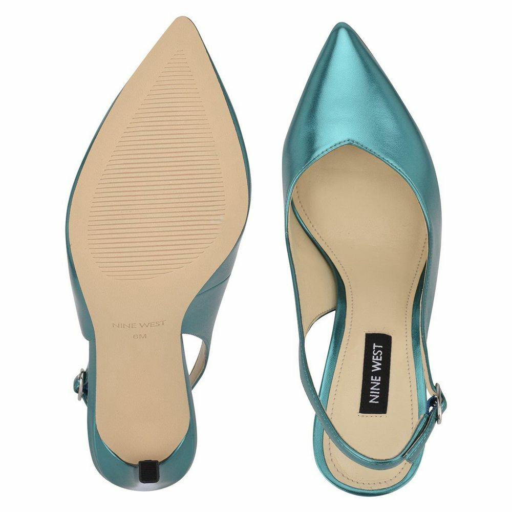 Nine cheap west slingback